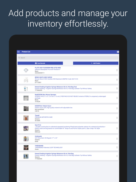Curative iPad screenshot 1 - Business app