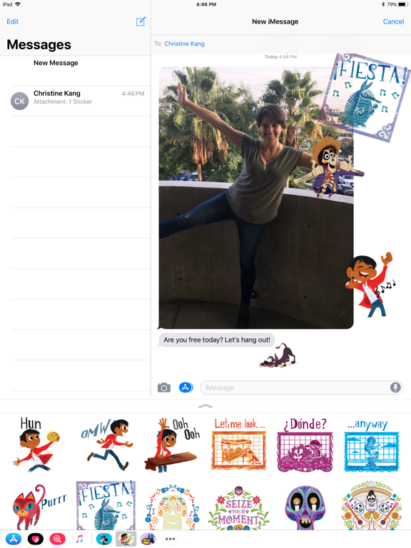 Screenshot #5 pour Pixar Stickers: Coco