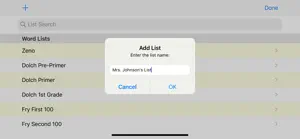 Sight Word Intervention screenshot #11 for iPhone
