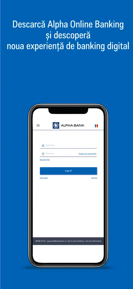 Alpha Online Banking