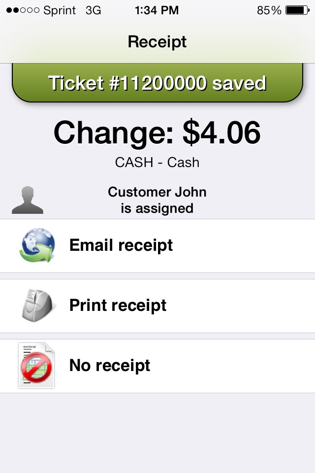 NCR Silver Point-of-Sale (POS) screenshot 3
