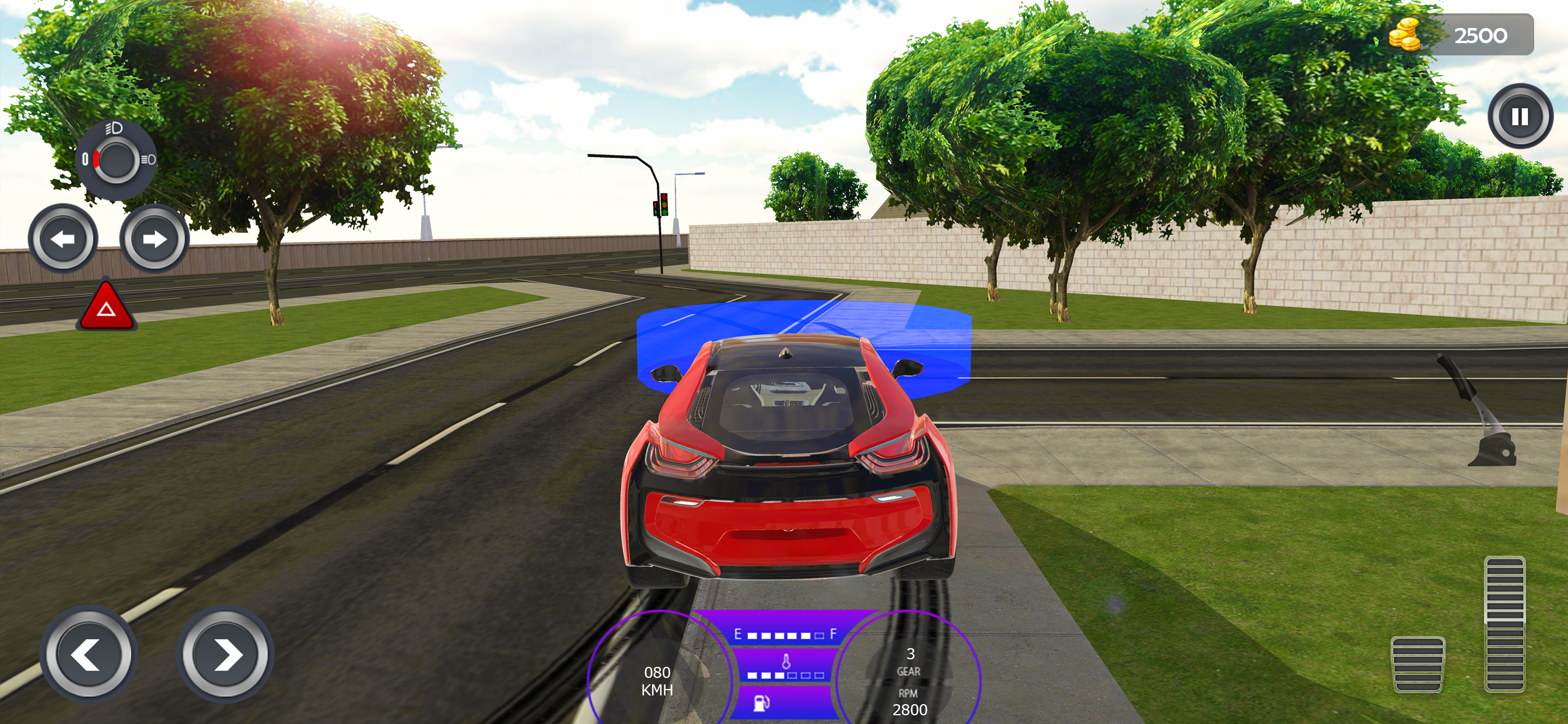 Modern City Traffic Car Drive