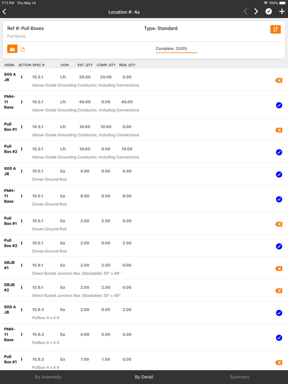 UnitsPro iPad screenshot