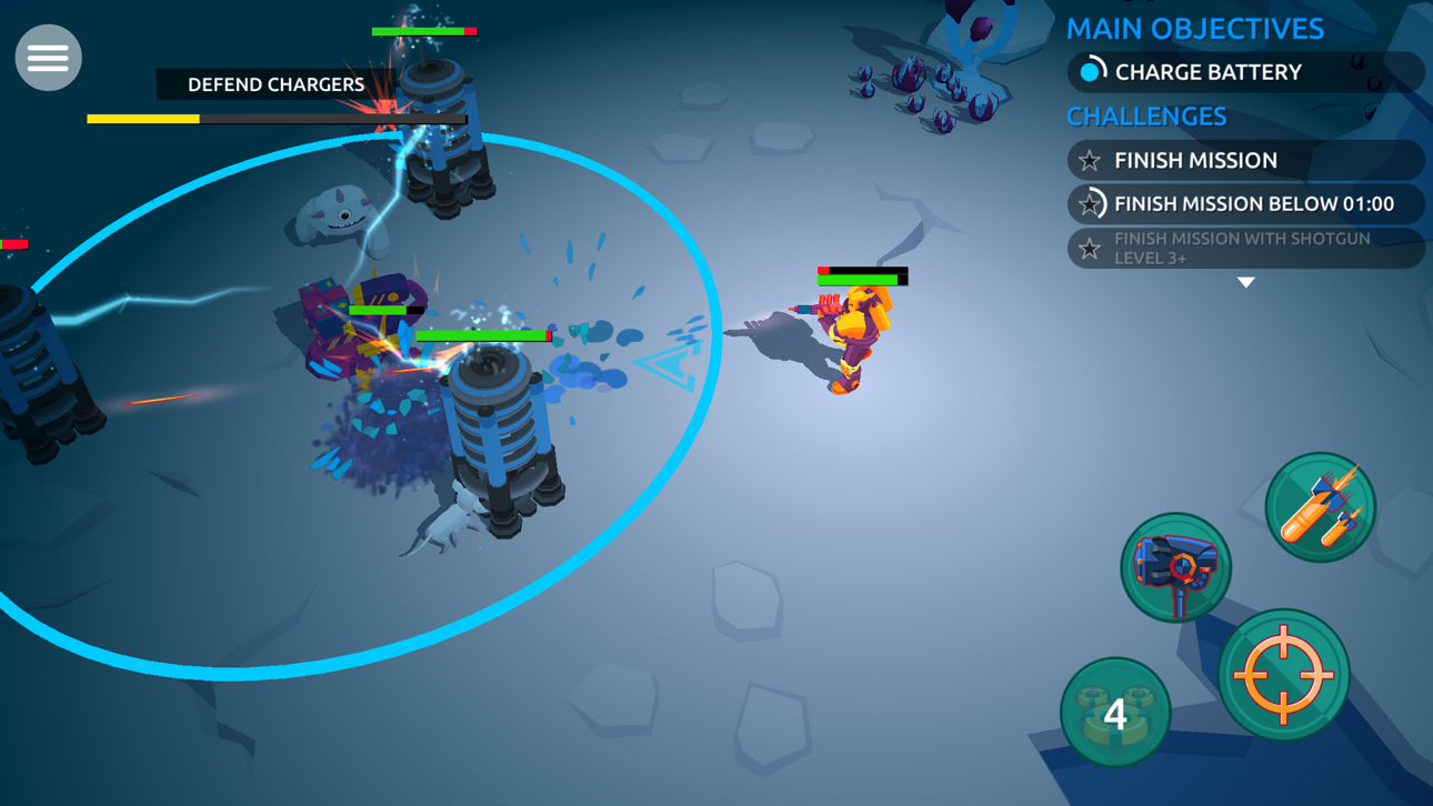 Space Pioneer: Full Gear Hack screenshot 6 - iOS game interface