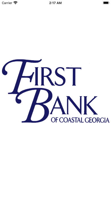 First Bank of Coastal Georgia. Screenshot