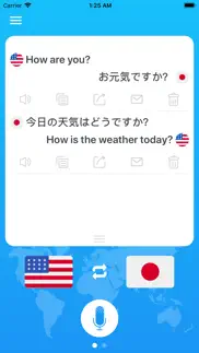 voice translation lite iphone screenshot 1