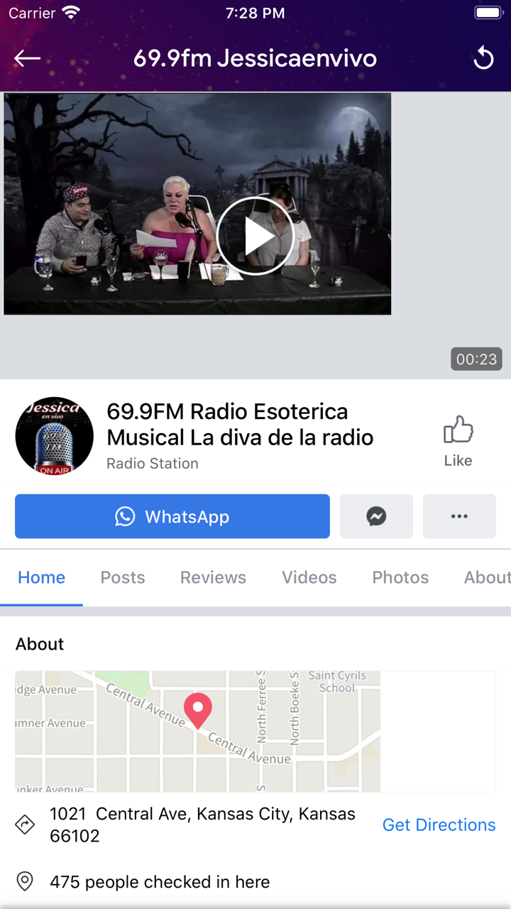 69.9fm Jessicaenvivo screenshot 3