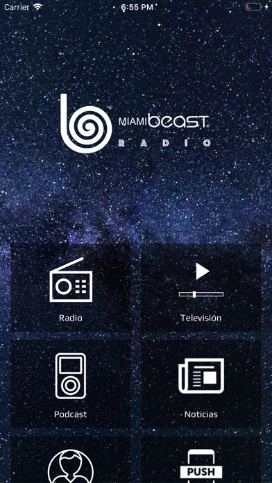 Miami Beast Radio iPhone screenshot 1 - Music app