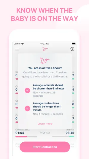 Storky - Contraction Timer screenshot 4