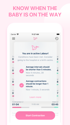 Storky - Contraction Timer screenshot 4