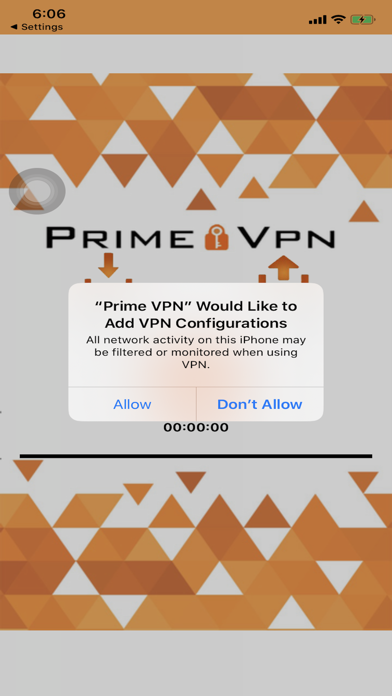 Prime VPN screenshot 2