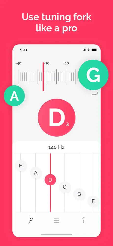 Tuner PRO: guitar,ukulele,bass