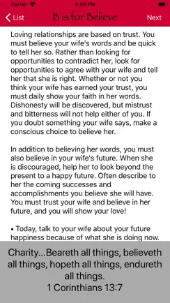 Marriage A-Z iPhone image 3