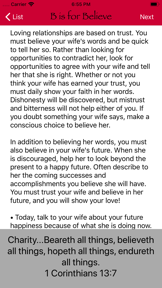Marriage A-Z screenshot