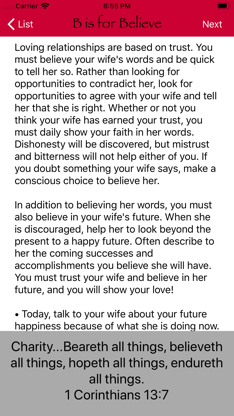 Marriage A-Z screenshot 3