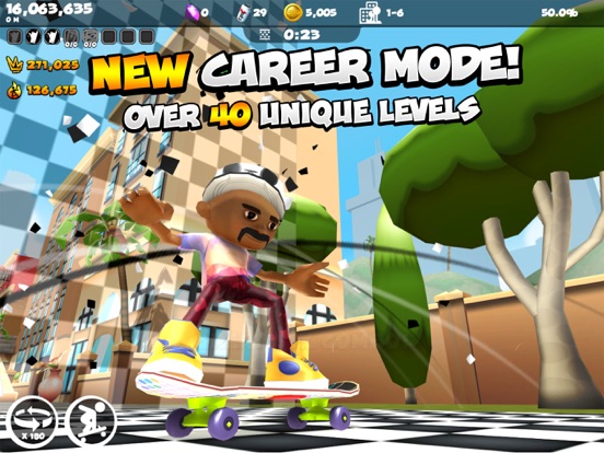 Epic Skater 2 iPad app afbeelding 1