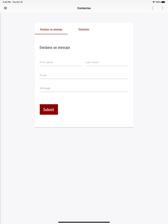Radio Faro de Gracia iPad screenshot 6 - Music app