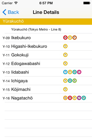Tokyo Subway Route Plannerのおすすめ画像4