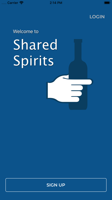 How to cancel & delete Shared Spirits - Drink Share from iphone & ipad 1