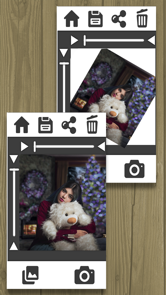 White Frame for Photos