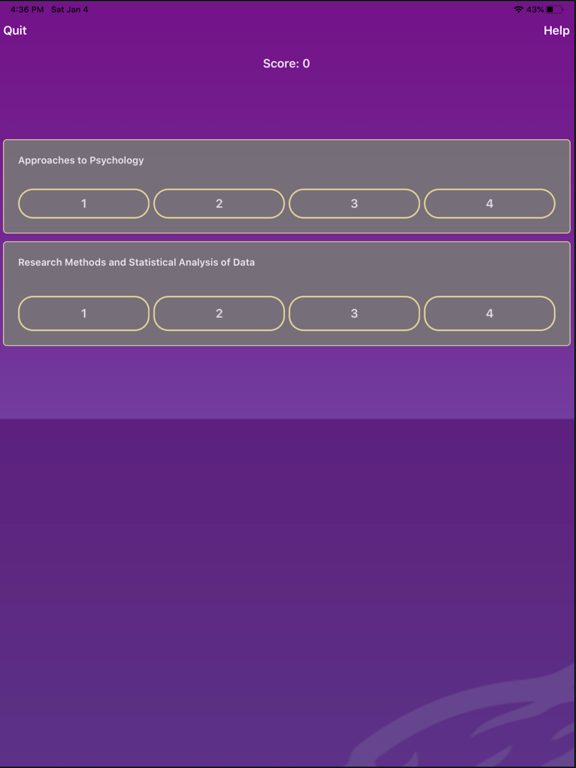 Screenshot #4 for iScore5 AP Psych