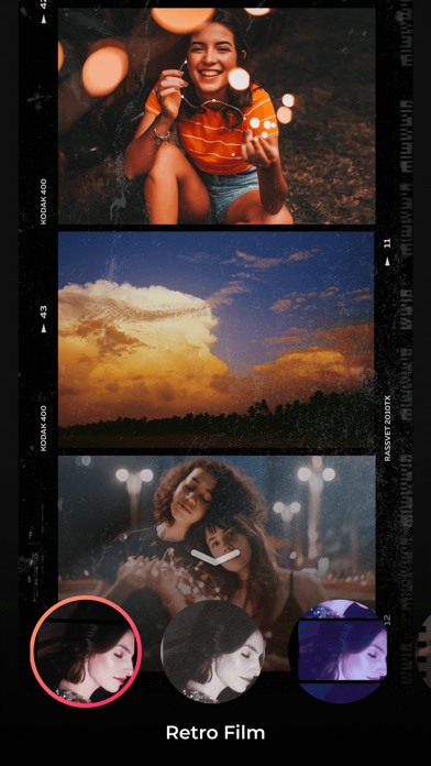 Vintage Videos & 3D Photo Cam iPhone screenshot 5 - Lifestyle app