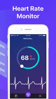 heart rate monitor - pulse app iphone screenshot 2
