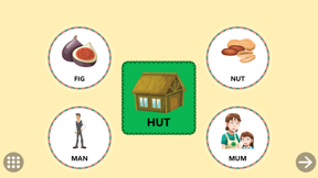Kids Rhyming & Sight Word Game screenshot