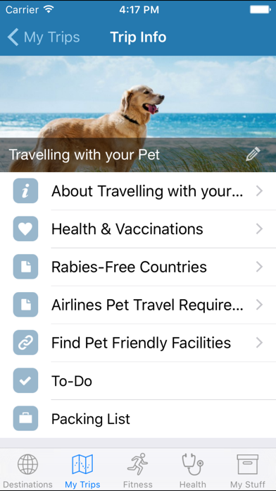 My Travel Health screenshot 4