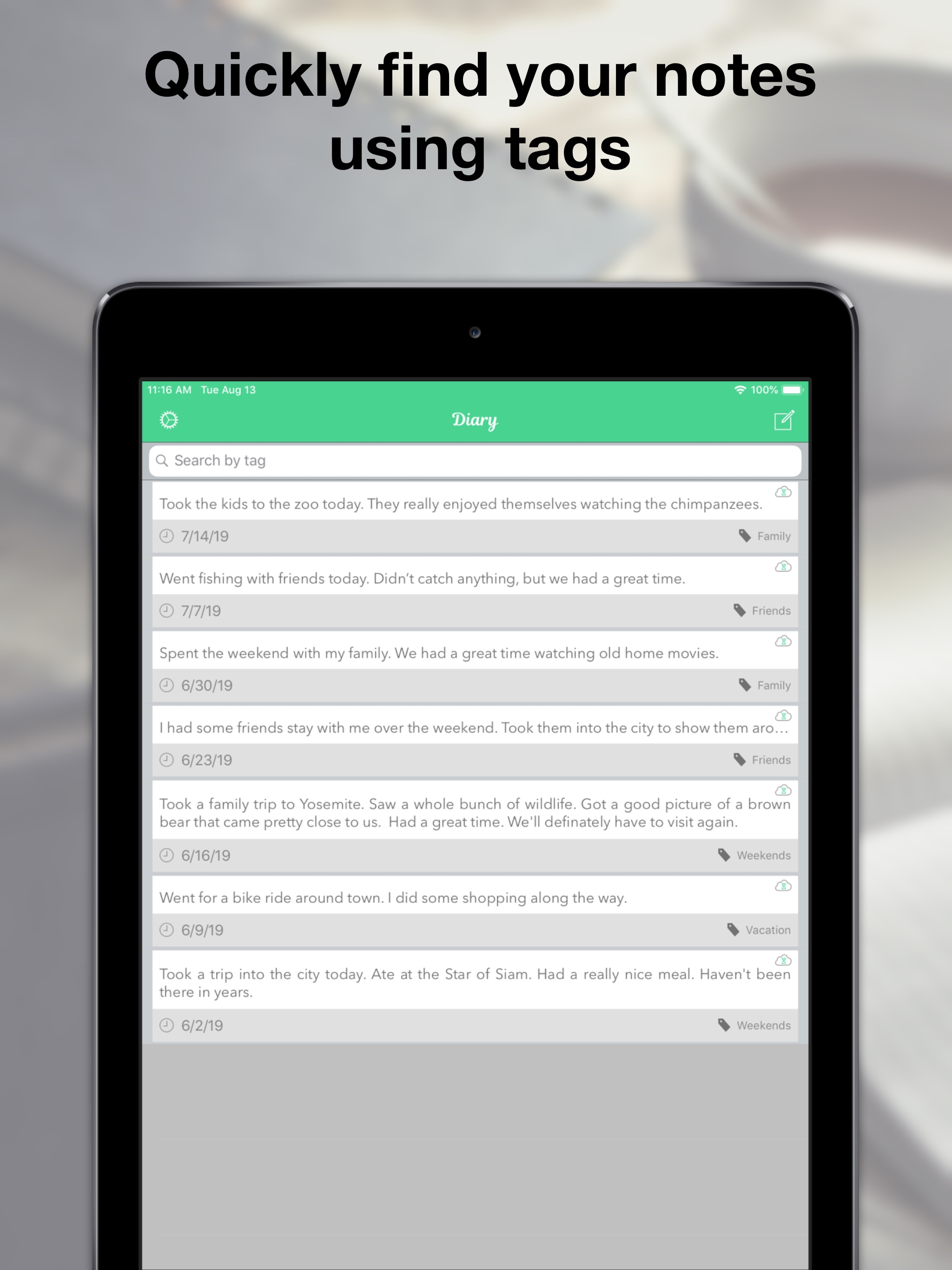 Life Diary - Memories & Notes screenshot 11