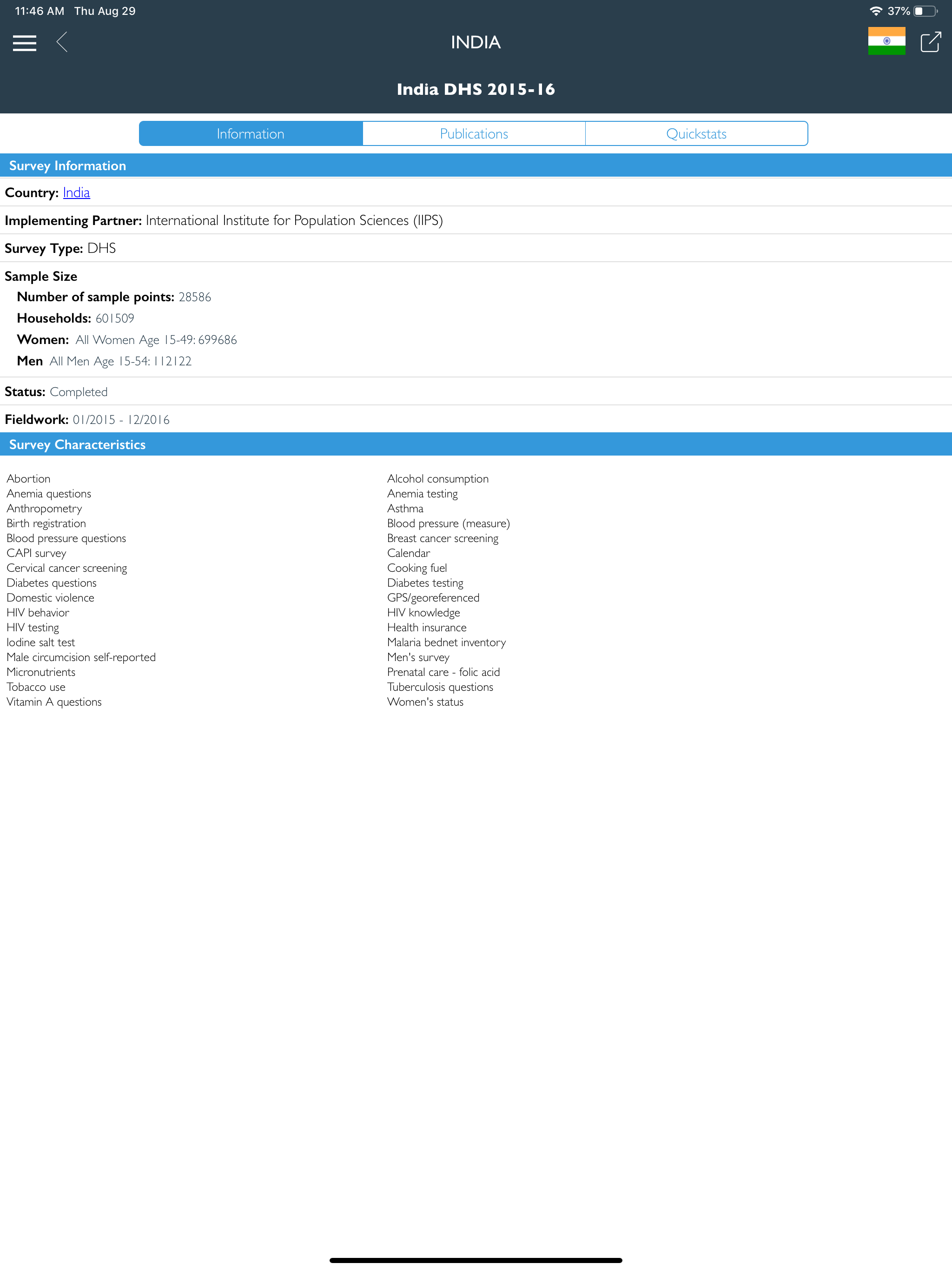 The DHS Program screenshot 7