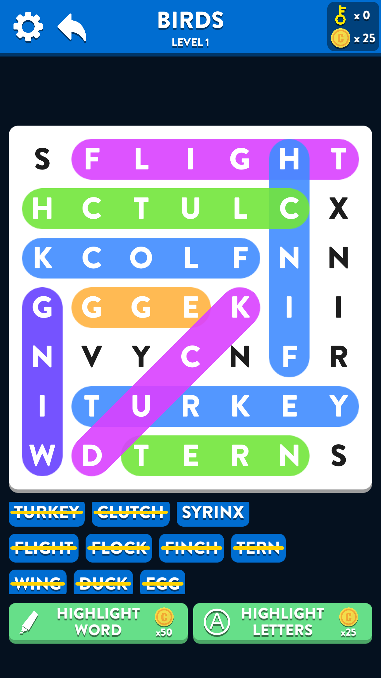 Word Search •