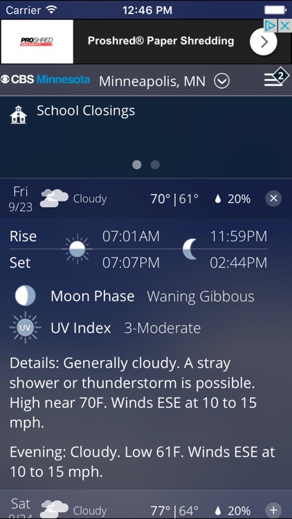 CBS Minnesota Weather