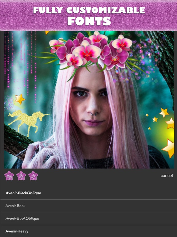Screenshot #6 pour Effet Glitter Des photos