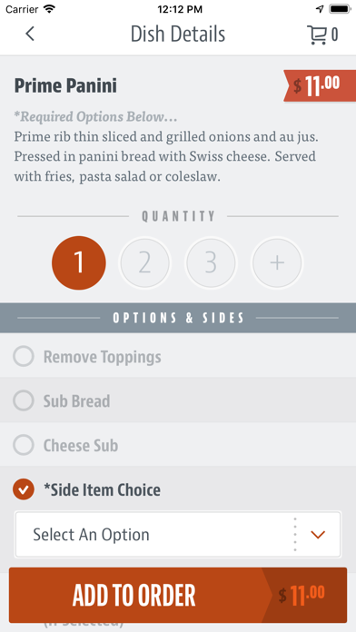 How to cancel & delete Sidelines Grille To Go from iphone & ipad 4