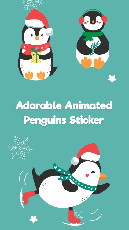 Penguin Stickers Animated