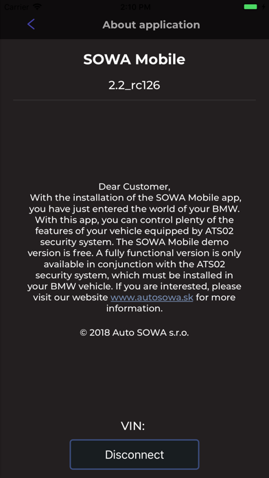 SOWA Mobile Screenshot