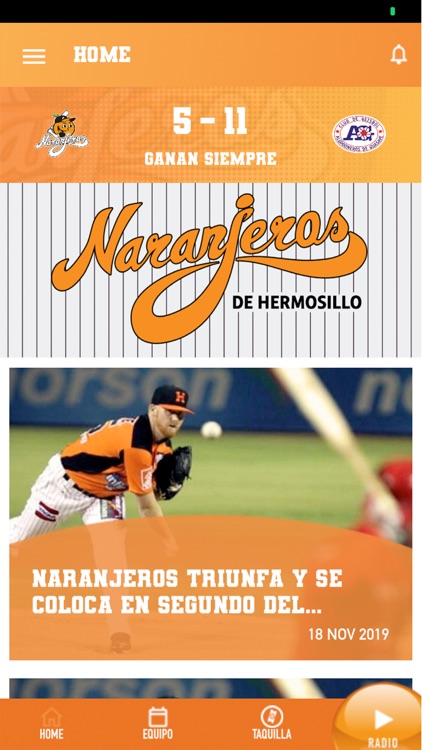 SuperBoletos / Naranjeros