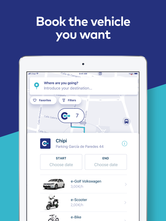 Chipi - compare and book iPad screenshot 6 - Travel app