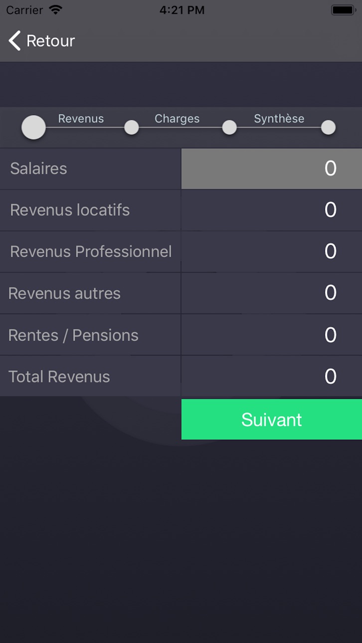 iPhone screenshot