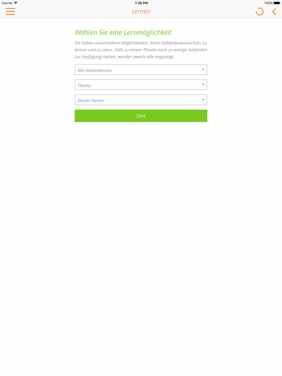 Screenshot #5 pour Gebärdensprache