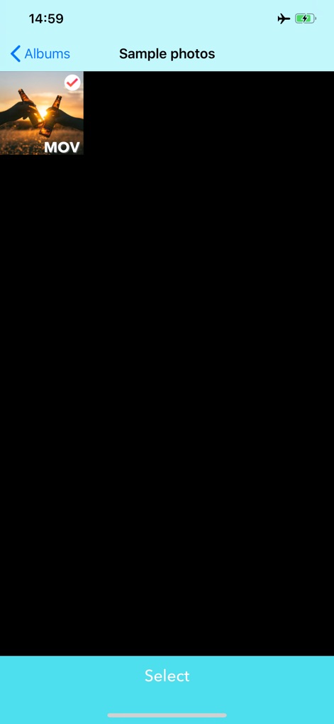 MovP4 - MP4 Converter - movp4-select-mov-video-from-camera-roll