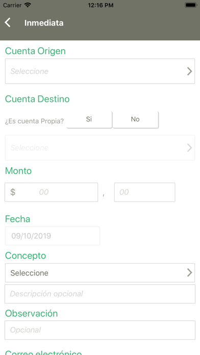 Credicoop Móvil Empresas Screenshot