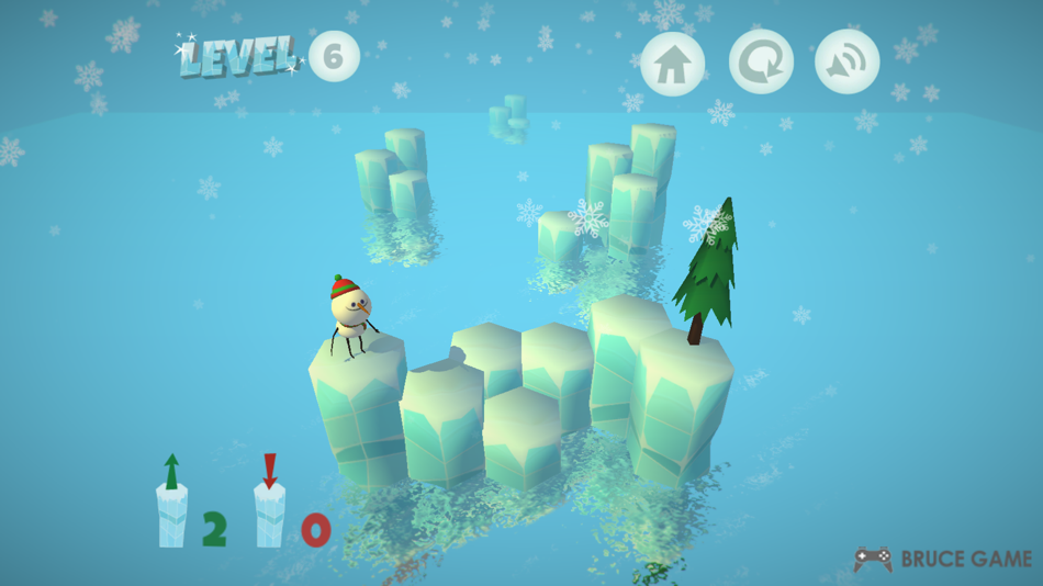 #1. Puzzle Snowman (iOS) By: 海龙 王