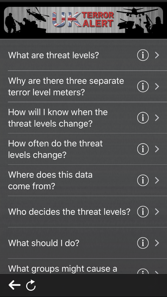 #5. UK Terror Alert (iOS) 由: Raaza Ltd