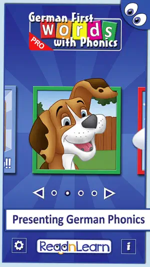 German First Words Phonics Pro screenshot 1