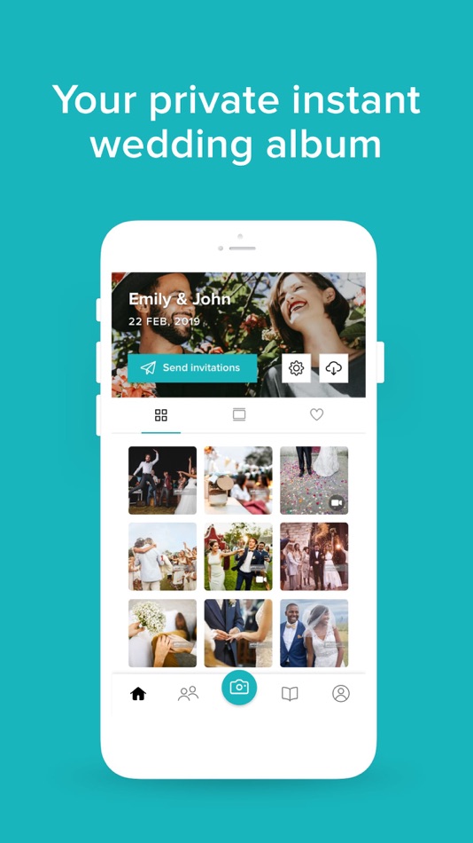 #1. WeddingWire for Guests (iOS) By: Wedding Planner S.L.
