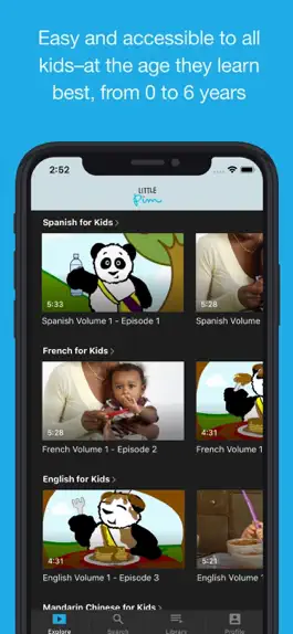 Game screenshot Little Pim Video apk