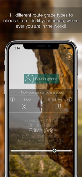 Climbing Grades Converterのおすすめ画像4