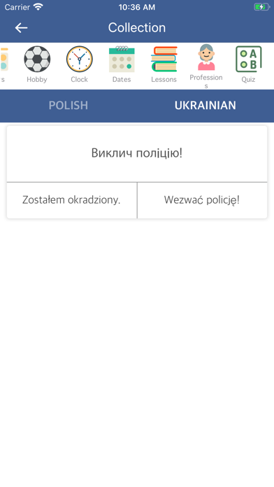 Screenshot #3 pour Polish Ukrainian Dictionary